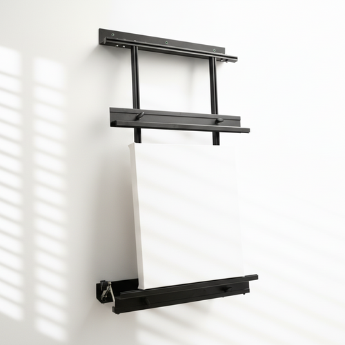 Adjustable Metal Wall Easel - 25.5"