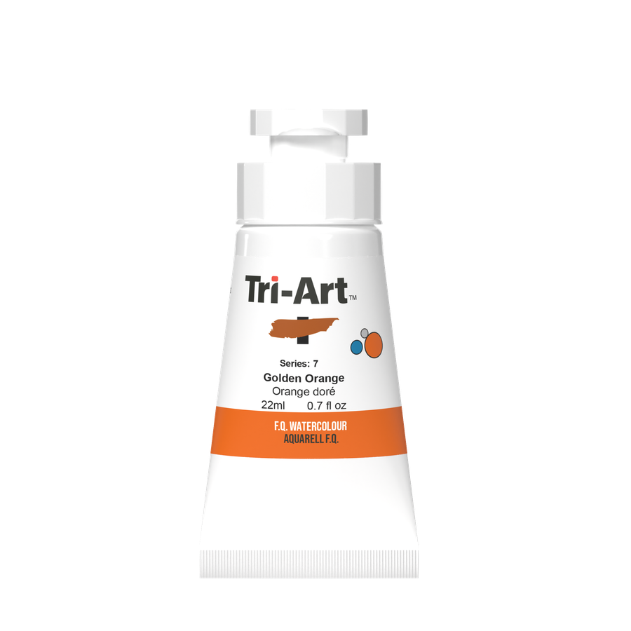 Tri-Art Water Colour Tubes - Golden Orange