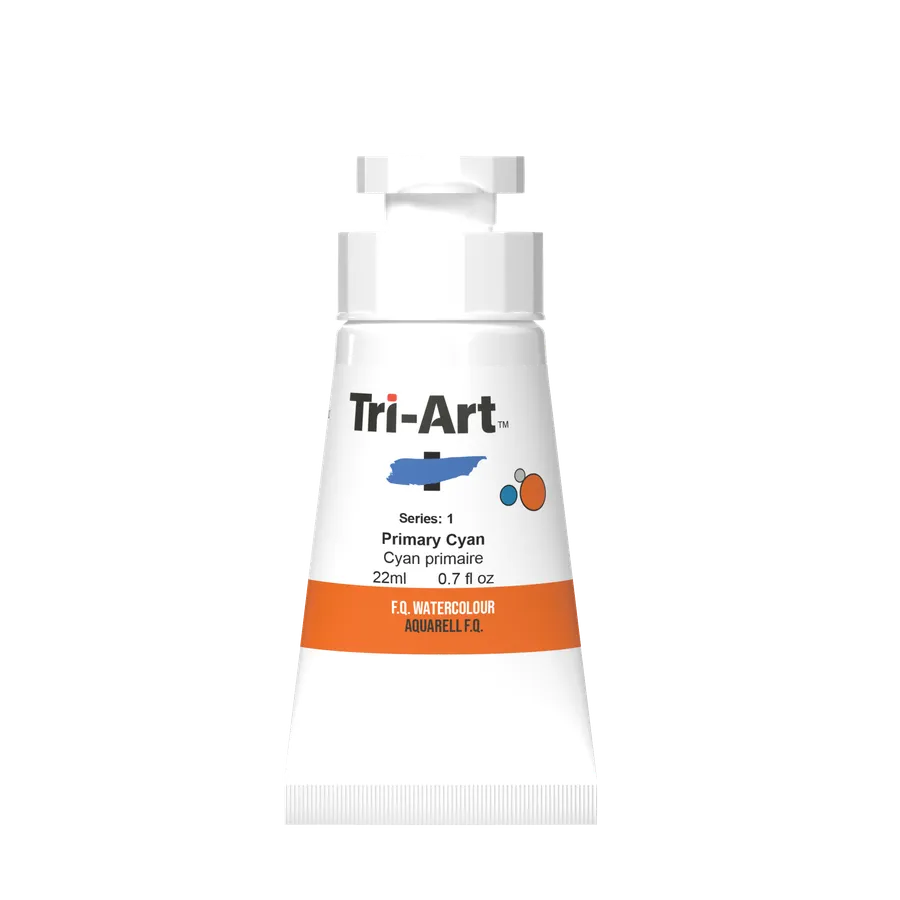 Tri-Art Water Colours - Primary Cyan
