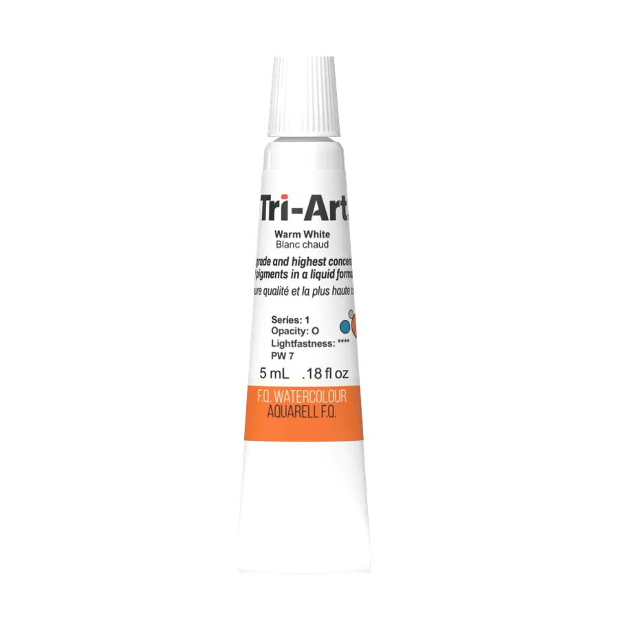 Tri-Art Water Colours - Warm White