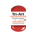 Tri-Art Water Colour Pans - Permanent Crimson - 4 mL